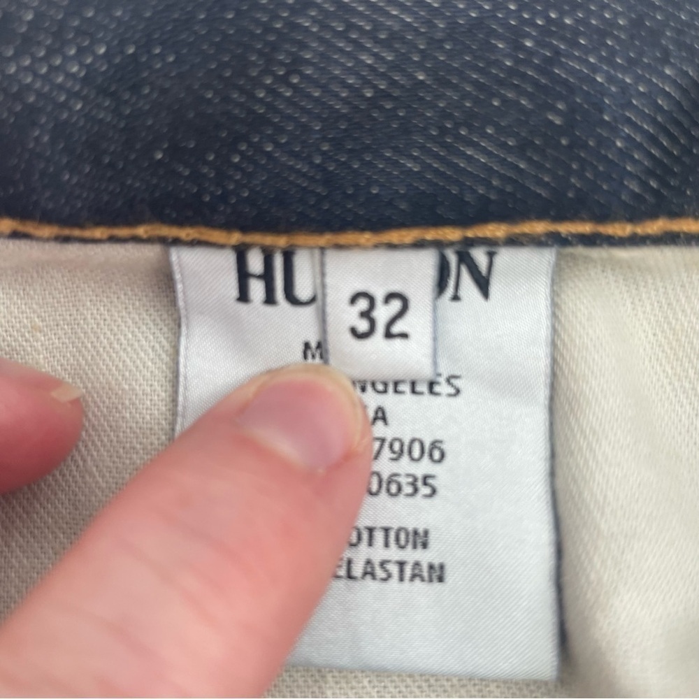 Hudson Jeans Byron Straight Jeans Five Pocket | 4 Button Fly Size: 32 - Picture 10 of 16